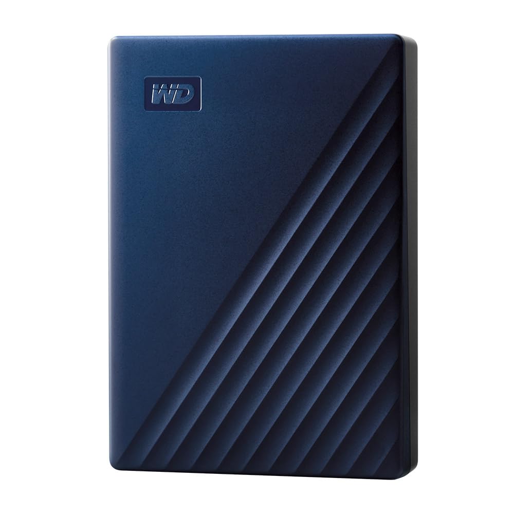 WD 6TB My Passport, Portable External Hard Drive, Black, Backup Software with Defense Against ransomware, and Password Protection, USB 3.1/USB 3.0 Compatible - WDBR9S0060BBK-WESN
